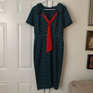 Make an offer! - Striped Rockabilly dress
